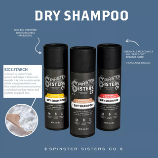 Brunette Hair Dry Shampoo: Oil Absorbing, Volumizing