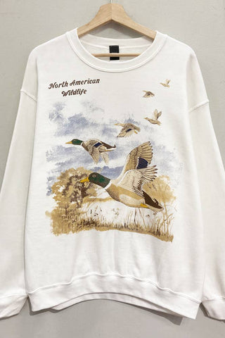 Ducks Wildlife Sweatshirt