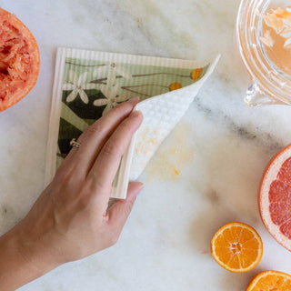 Swedish Dishcloth - Poppy Fields