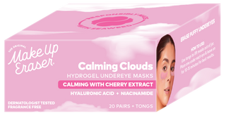 Hydrogel Undereye Masks - Seaweed-Based with Calming Cherry