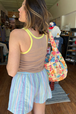 Free People Only One Ringer Tank in Praline Sunshine