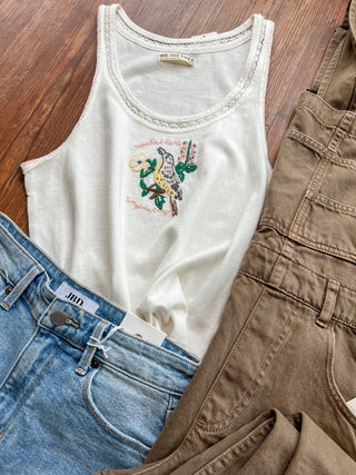 Free People State Wyoming Graphic Tank
