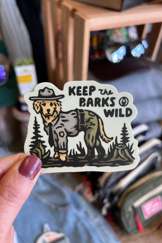 Keep Nature Wild Stickers