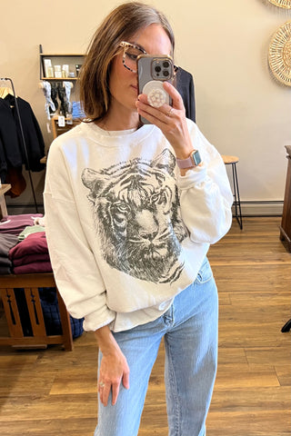 Tiger Oversized Sweatshirt