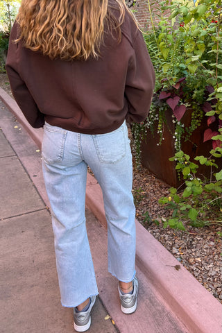 Vervet Kate High Rise Barrel Jean