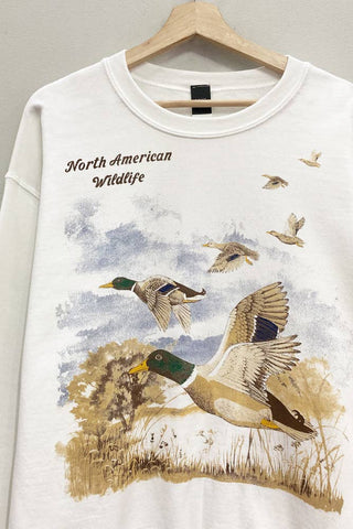 Ducks Wildlife Sweatshirt