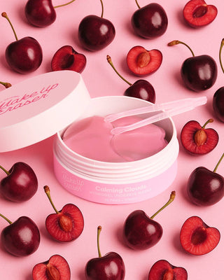 Hydrogel Undereye Masks - Seaweed-Based with Calming Cherry