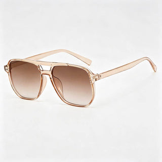 Double Bridge Square Sunglasses