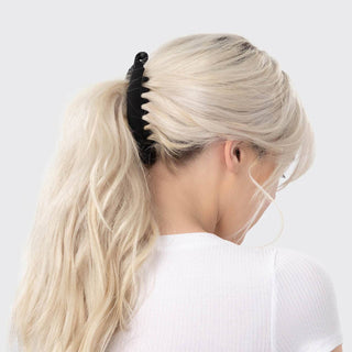 Banana Clip 2pc- Black & Tort