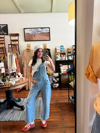 Free People Deep Trance Overall in Tunnel Vision