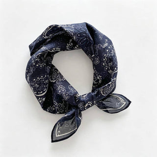 Floral Porcelain Print Bandana