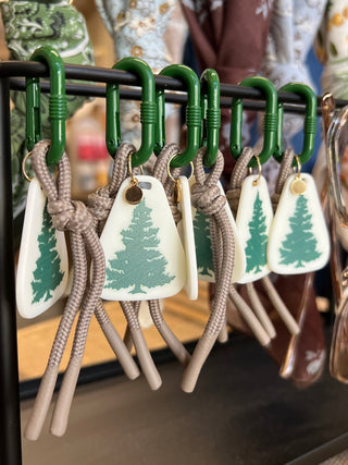 Pine Tree Bag Charm