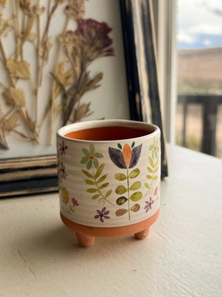 Artisan Planter - Small Folk Flower