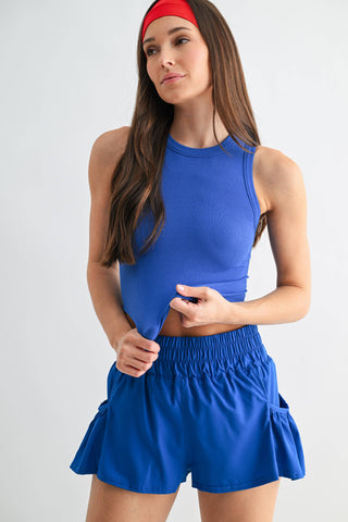 Deep Indigo FlexForm Seamless Muscle Tank