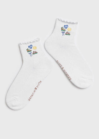 Colorado Icons Ruffle Sock