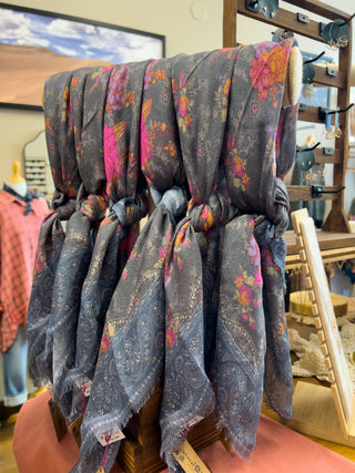 Boho Bandana Scarf by Natural Life English Garden