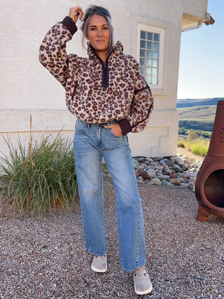 Medium Wash Denim Barrel Twist Jeans