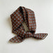 Brown with Small Floral