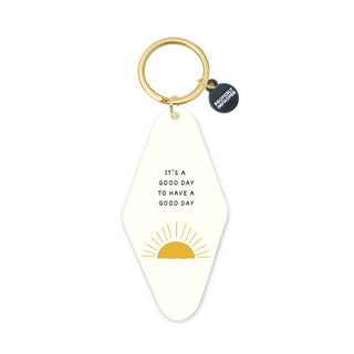 Printed Keychain It's A Good Day