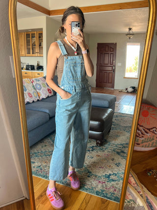 Free People Deep Trance Overall in Tunnel Vision