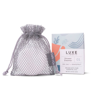 Luxe Sea Salt + Grapefruit Shower Steamer