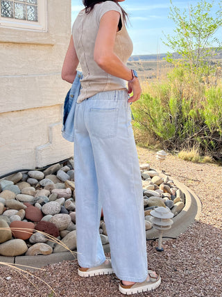 Billabong Jade Saltwashed Elastic Waist Pants