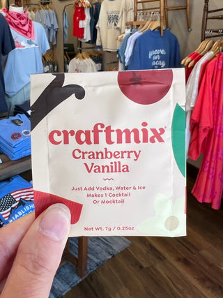 Cranberry Vanilla Cocktail / Mocktail Mixer