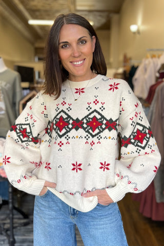 Vintage Inspired Holiday Sweater