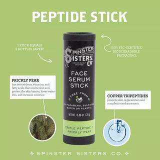 Firming Face Serum Stick w/ Triple Peptides & Prickly Pear