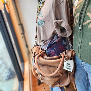 We The Free Emerson Tote in Saddle