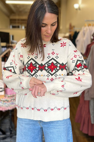 Vintage Inspired Holiday Sweater