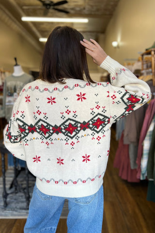 Vintage Inspired Holiday Sweater