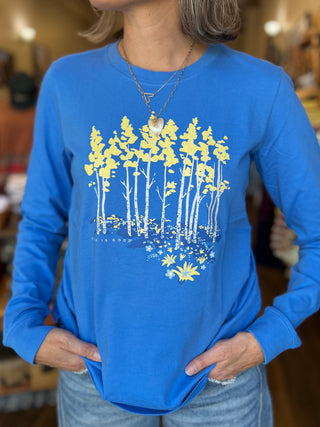 Women's Life Is Good Aspen State of Mind Crusher Long Sleeve Tee