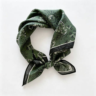 Floral Porcelain Print Bandana