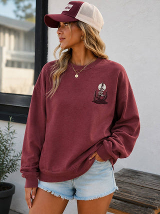 Bear Creek Outfitters Cranberry Sweatshirt