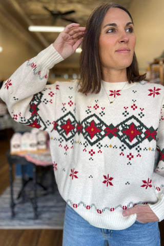 Vintage Inspired Holiday Sweater