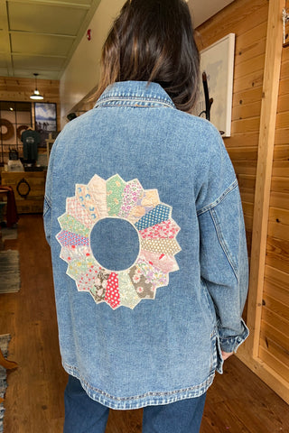 Vintage Quilt Denim Jacket