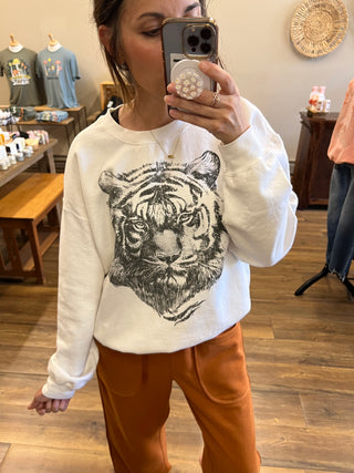 Tiger Oversized Sweatshirt