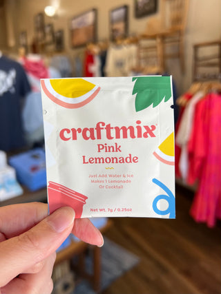 Pink Lemonade Cocktail / Mocktail Mixer
