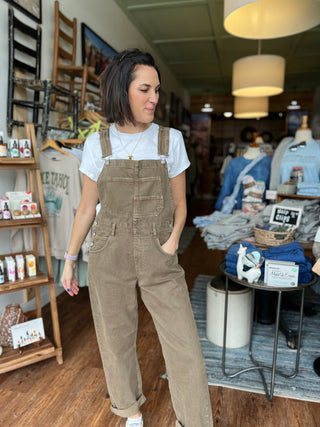 Free People Ziggy Denim Overalls in Lasso