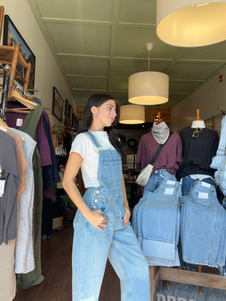 Free People Deep Trance Overall in Tunnel Vision