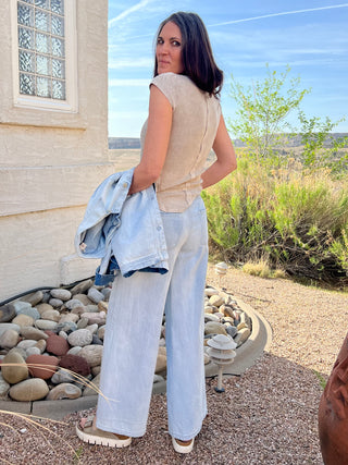 Billabong Jade Saltwashed Elastic Waist Pants