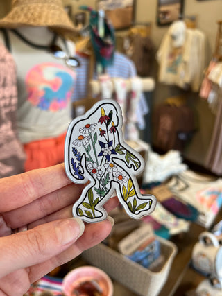 Wildflower Sasquatch Magnet