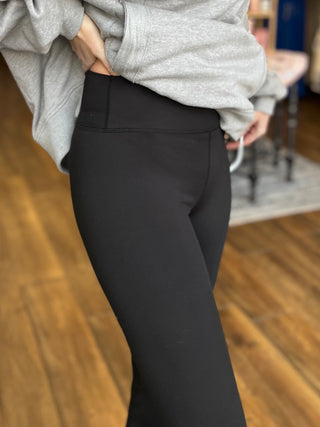 Black Flex Form Bootcut Leggings