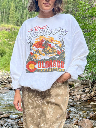 Great Outdoors Colorado Adventure Sweatshirt