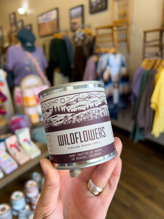 Wildflowers Candle - 1/2 Pint 