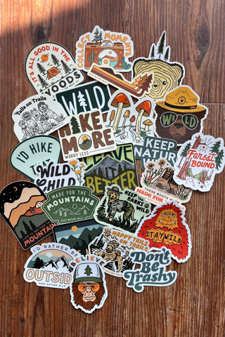 Keep Nature Wild Stickers