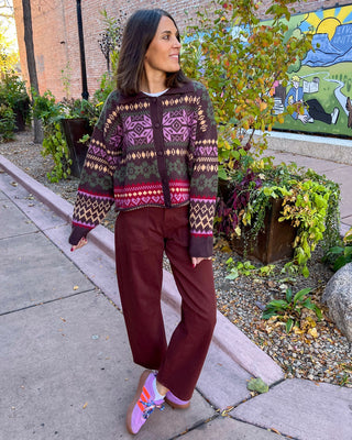 Just Black Cinnamon Utility Seamed Barrel Denim Jeans