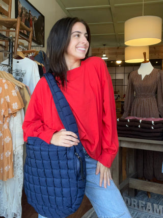 Glazed Cherry Pima Cotton Mineral Luxe Tee