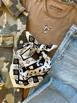 Happiness Bandana by Lucky Feather